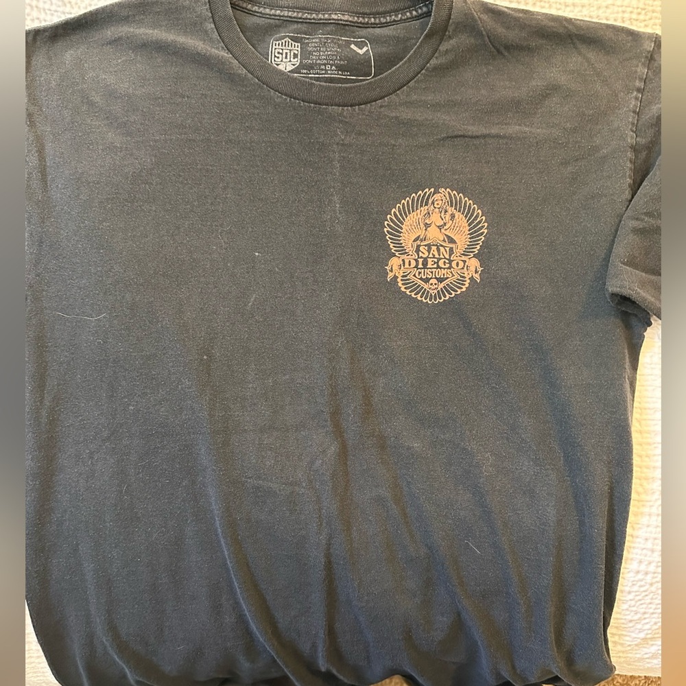 San Diego customs shirt. Large.